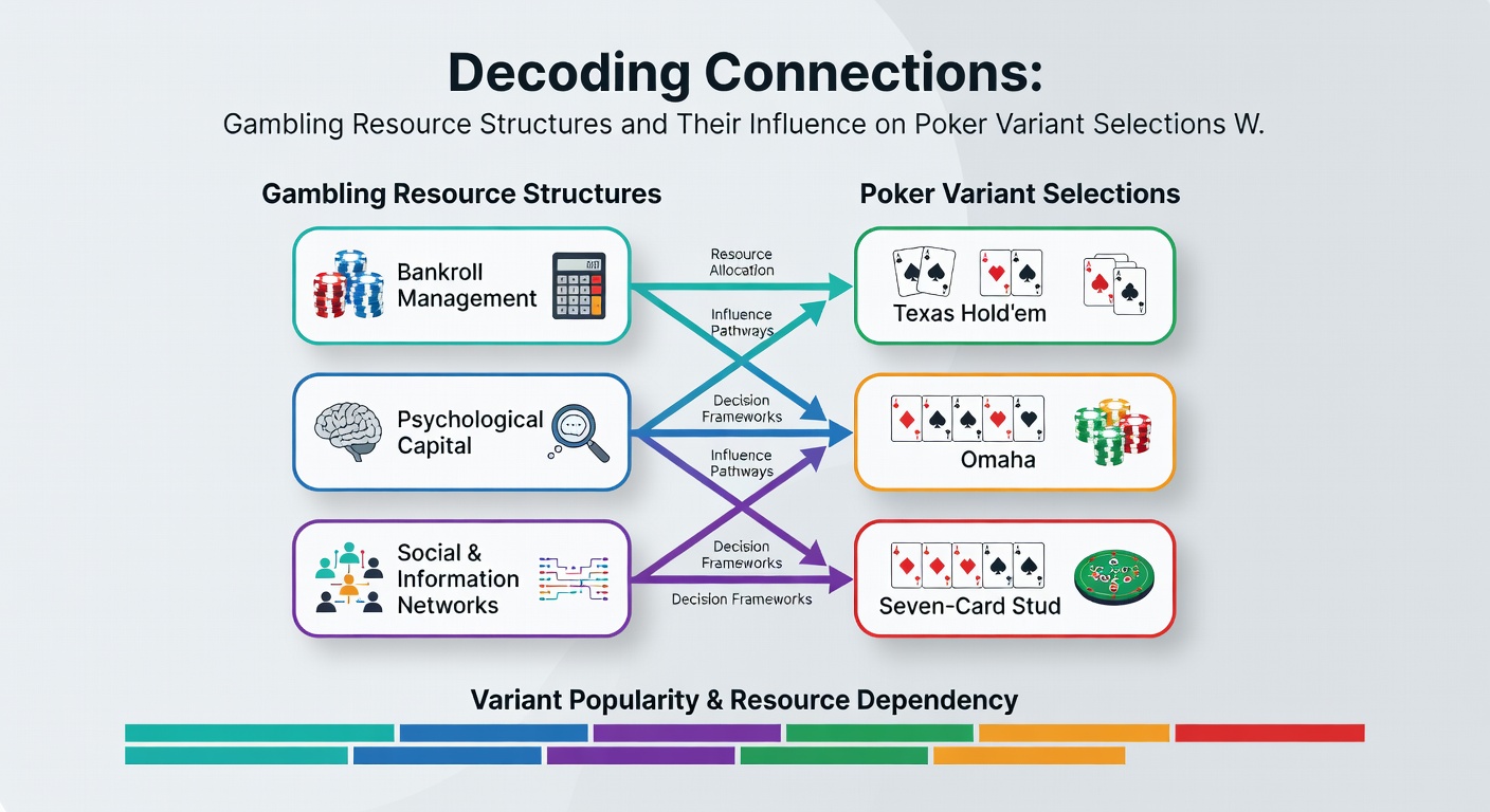 Infographic illustrating player migration pathways between poker variants and integrated sports betting markets
