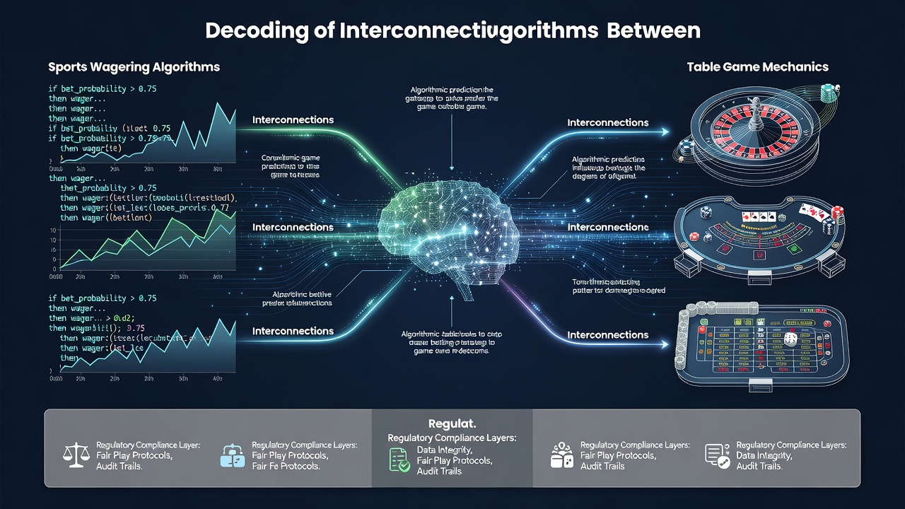 Illustration of integrated analytics dashboard used by British gaming operators for sports and table games