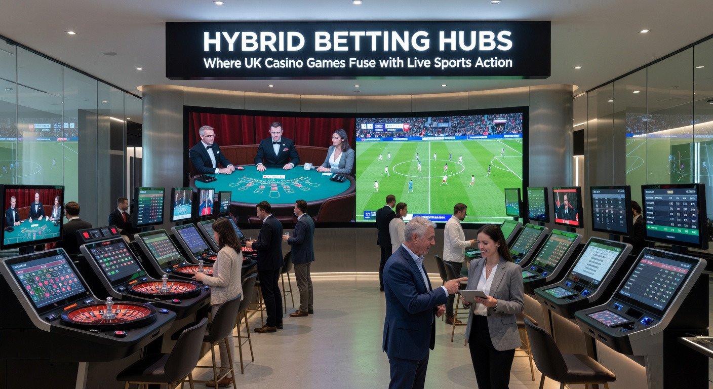 Vibrant interface of a hybrid betting platform showing casino games alongside live football match odds