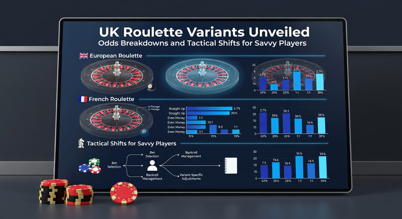 Close-up of French roulette layout with La Partage rule highlighted, showing chips on even-money bets