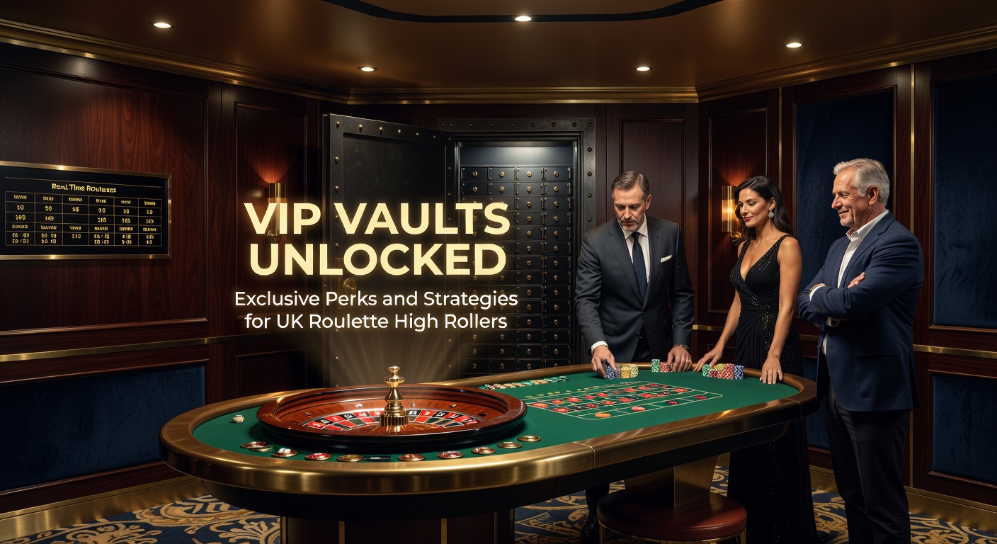 Luxurious VIP roulette table with high-limit chips and elegant players in a dimly lit casino lounge